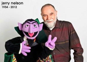 The Count and Jerry Nelson