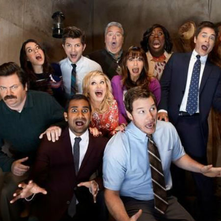 Sitcom triple treat new season review Parks and Recreation