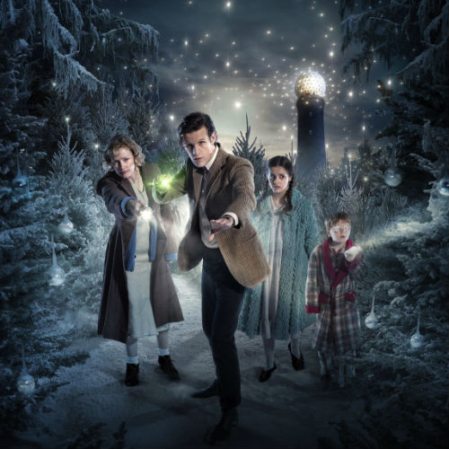 The Doctor helps a widow and her two children in the depths of World War Two to discover a little magic in the midst of an otherwise sad and mundane existence in "The Doctor, The Widow and The Wardrobe" (2011 Christmas special - image via blogs.coventrytelegraph.net (c) BBC)
