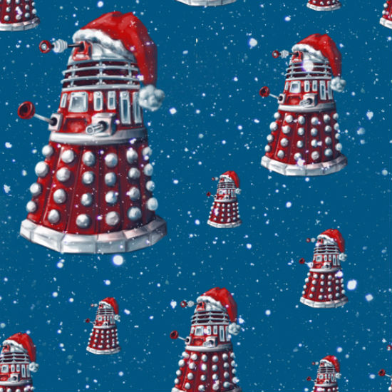 Have yourself a very merry Dalek ... wait is that even possible? At Christmas yes it is! (image (c) Alex Plalex via alex-plalex.deviantart.com)