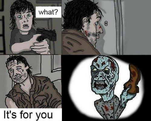 The Walking Dead After cartoon