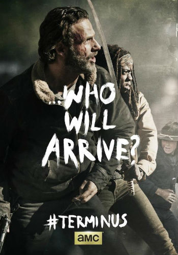 The poster for season 4 finale "A" implies that arriving at Terminus may not be the easiest thing in the world to achieve ... assuming you want to get there at all (image via denofgeeks.com)