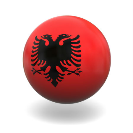 Eurovision Song Contest 2014 Albania flag