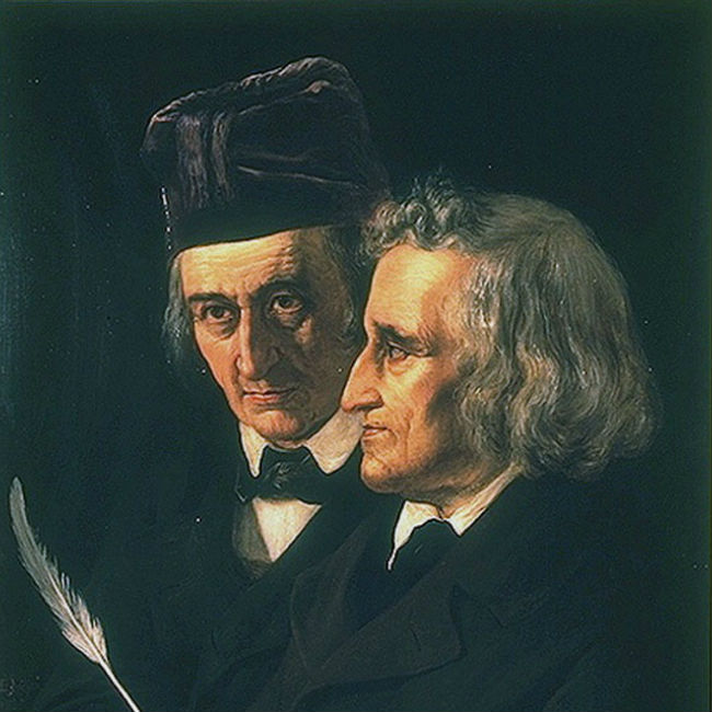 Jacob and Wilhelm were Grimm, no question. (image via Wikimedia Commons)