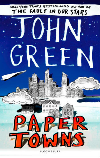 The UK cover of Paper Towns (image via Sugarscape)