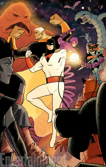 The all-new Johnny Quest/Space Ghost (image via EW (c) DC Comics)