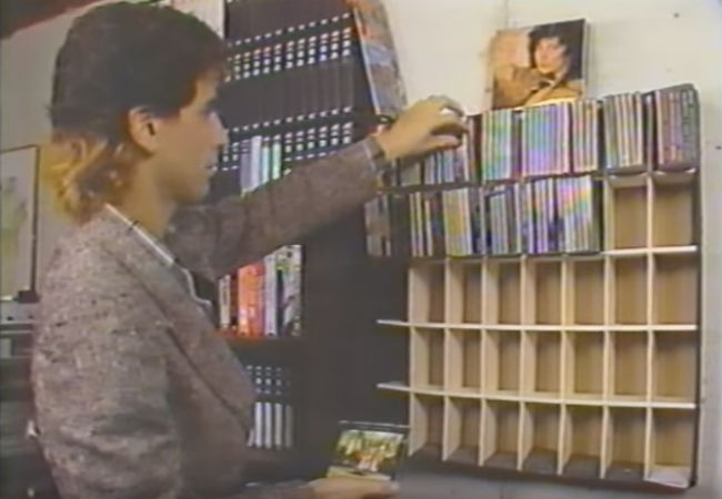 Audiophiles, according to this news report, were thrilled in 1985 with the arrival of the compact disc (image via YouTube channel Acme Streaming (c) WDIV in Detroit)