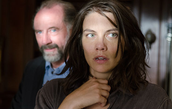 Maggie realises that unlike the majority of humanity, misogyny and rampant condescension have not died an apocalyptic death (image courtesy AMC)