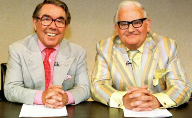 Ronnie Corbett (left) was an enormously talented, quick-witted comic who also happened to be one of the nicest people you could meet (he is pictured with his comedy partner Ronnie Barker, who died in 2005; image (c) and courtesy BBC)