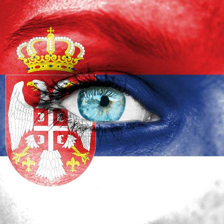 Road to Eurovision Week 6 Serbia flag