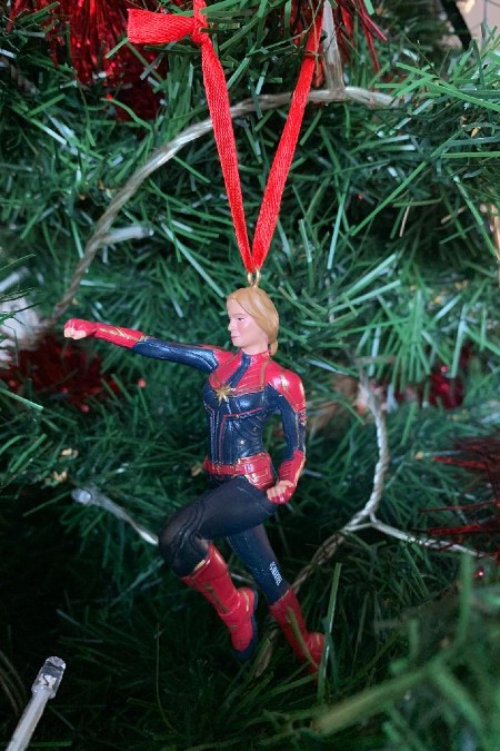 Captain America Superhero from Movie Endgame Figurine Holiday Christmas  Tree Ornament - Limited Availability - New for 2019