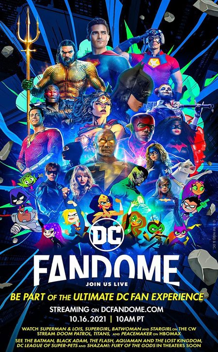 DC Fandome reveals: Aquaman: The Lost Kingdom, Shazam! Fury of the Gods, DC  League of SuperPets, Peacemaker – SparklyPrettyBriiiight